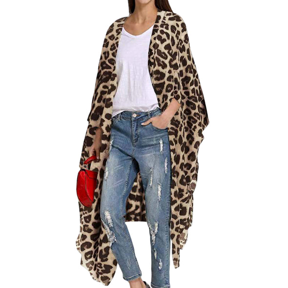 Audry Leopard Kimono