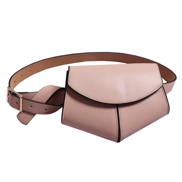 Addison Tan Snake Fanny Pack