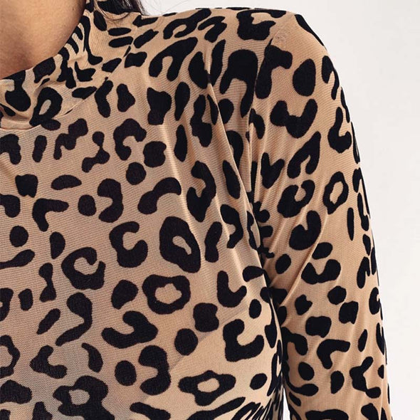 Jenni Leopard Top