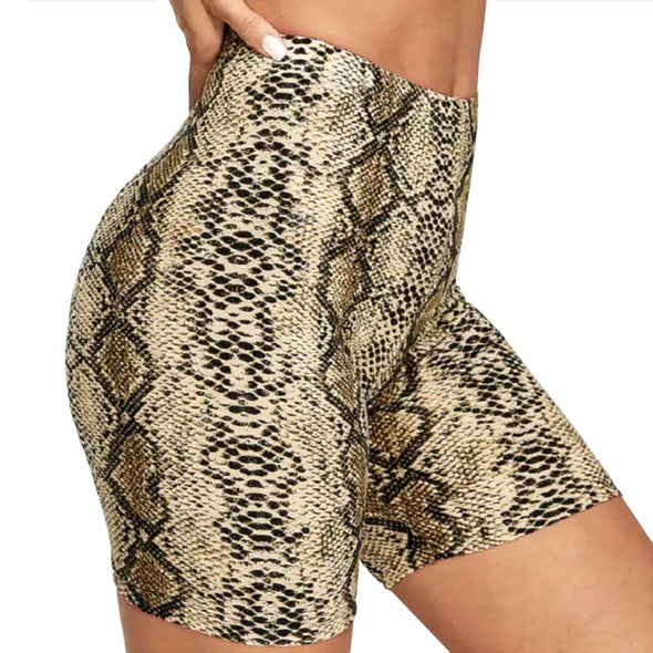 Kelani Leopard Sport Shorts