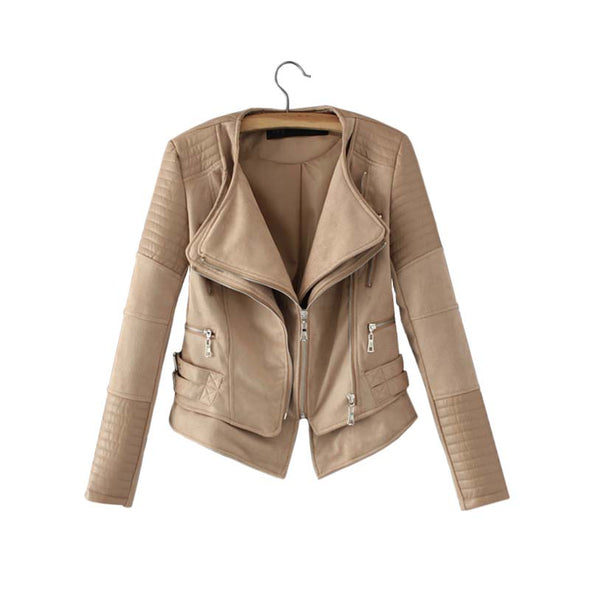 Kinsley Beige Motor Jacket