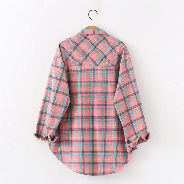 Haisley Flannel Shirt (10 Colors)