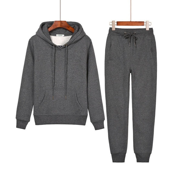 Hunter Light Gray Sweatsuit