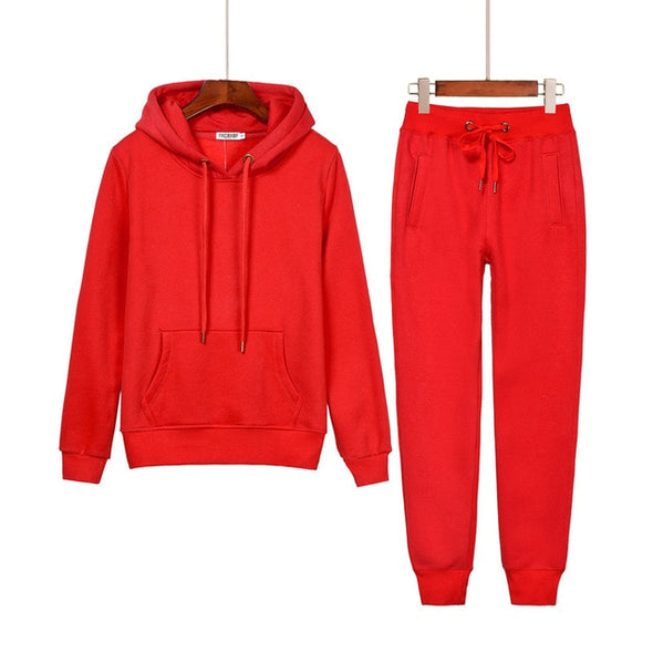 Hunter Red Sweatsuit