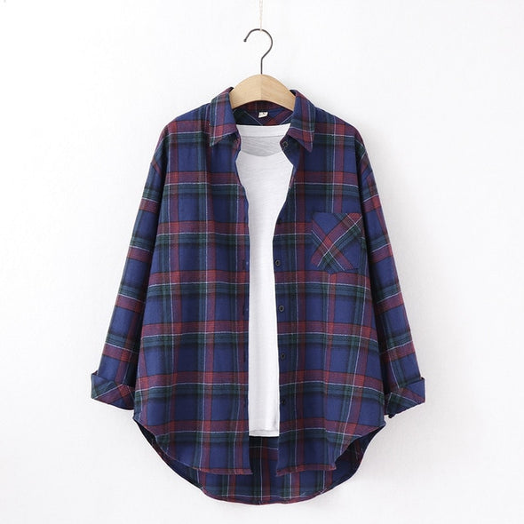 Haisley Flannel Shirt (10 Colors)