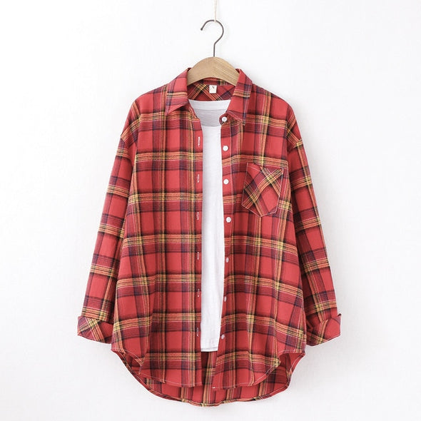 Haisley Flannel Shirt (10 Colors)