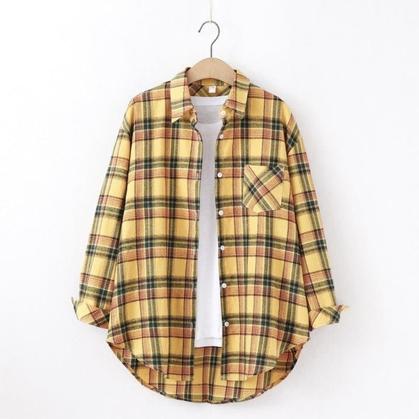 Haisley Flannel Shirt (10 Colors)