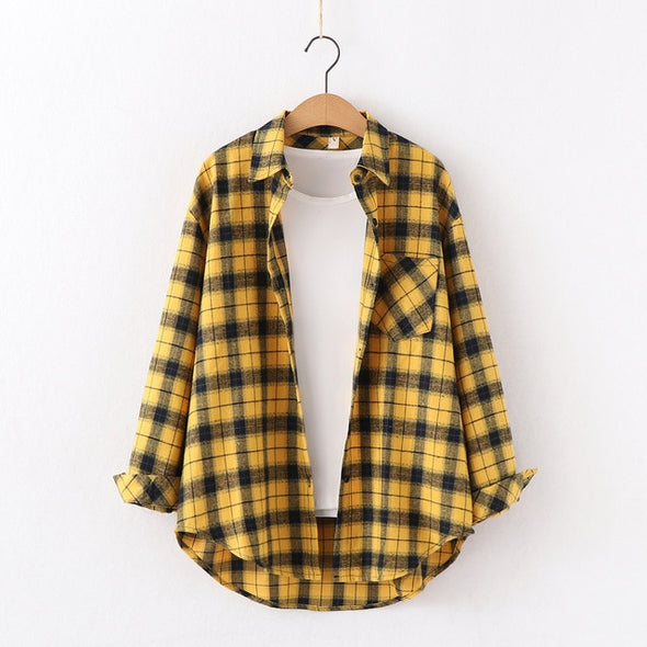 Haisley Flannel Shirt (10 Colors)