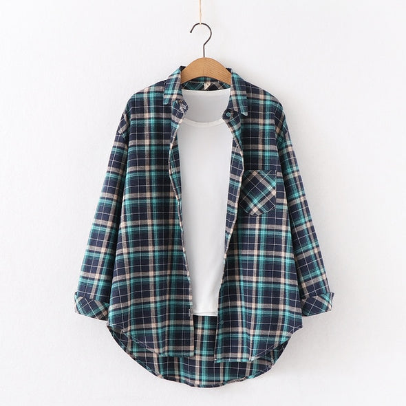 Haisley Flannel Shirt (10 Colors)