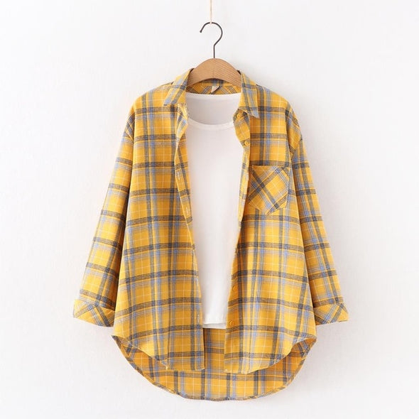 Haisley Flannel Shirt (10 Colors)