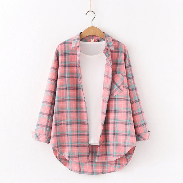 Haisley Flannel Shirt (10 Colors)