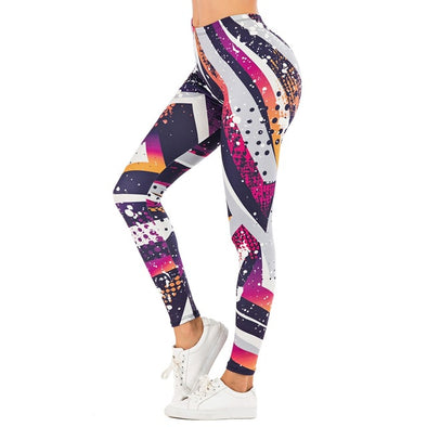 Gemma Digital Paint Yoga Pant