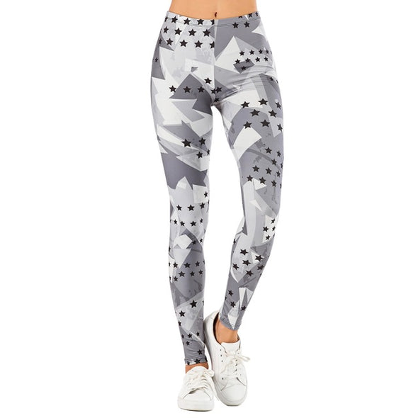 Gemma Leopard Sky Yoga Pant